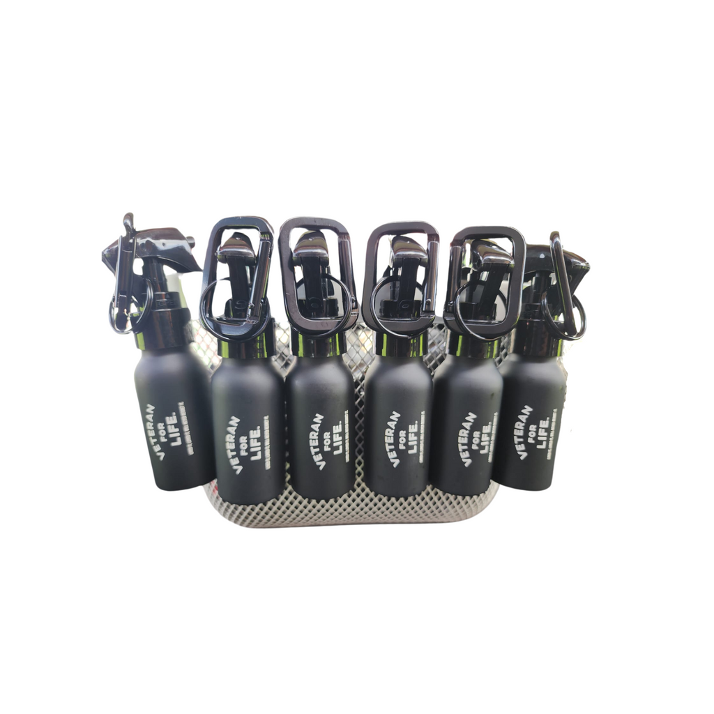 50ml Aluminum Spray Bottle with Carabiner